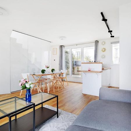 Ferienwohnung Exceptional Triplex With Terrace - Montmartre Paris Exterior foto