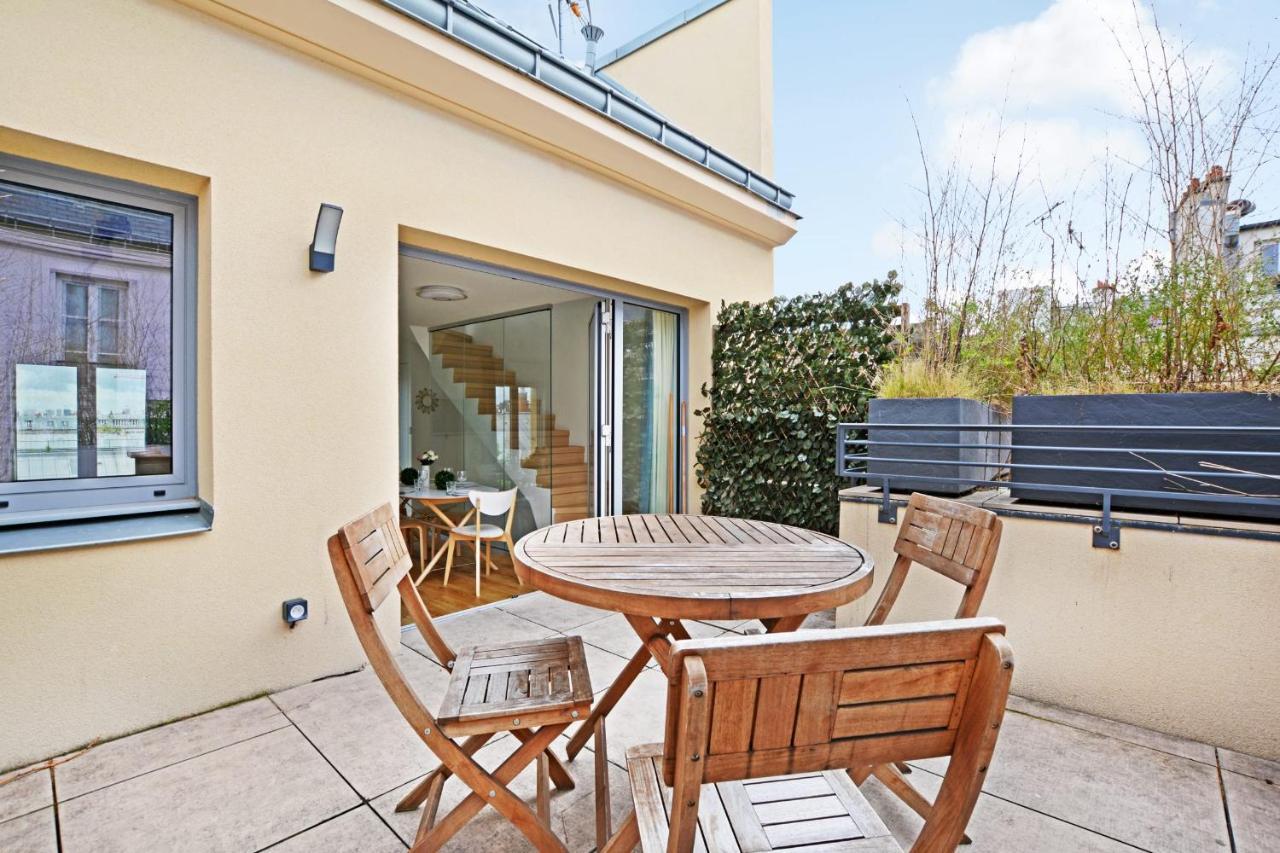 Ferienwohnung Exceptional Triplex With Terrace - Montmartre Paris Exterior foto