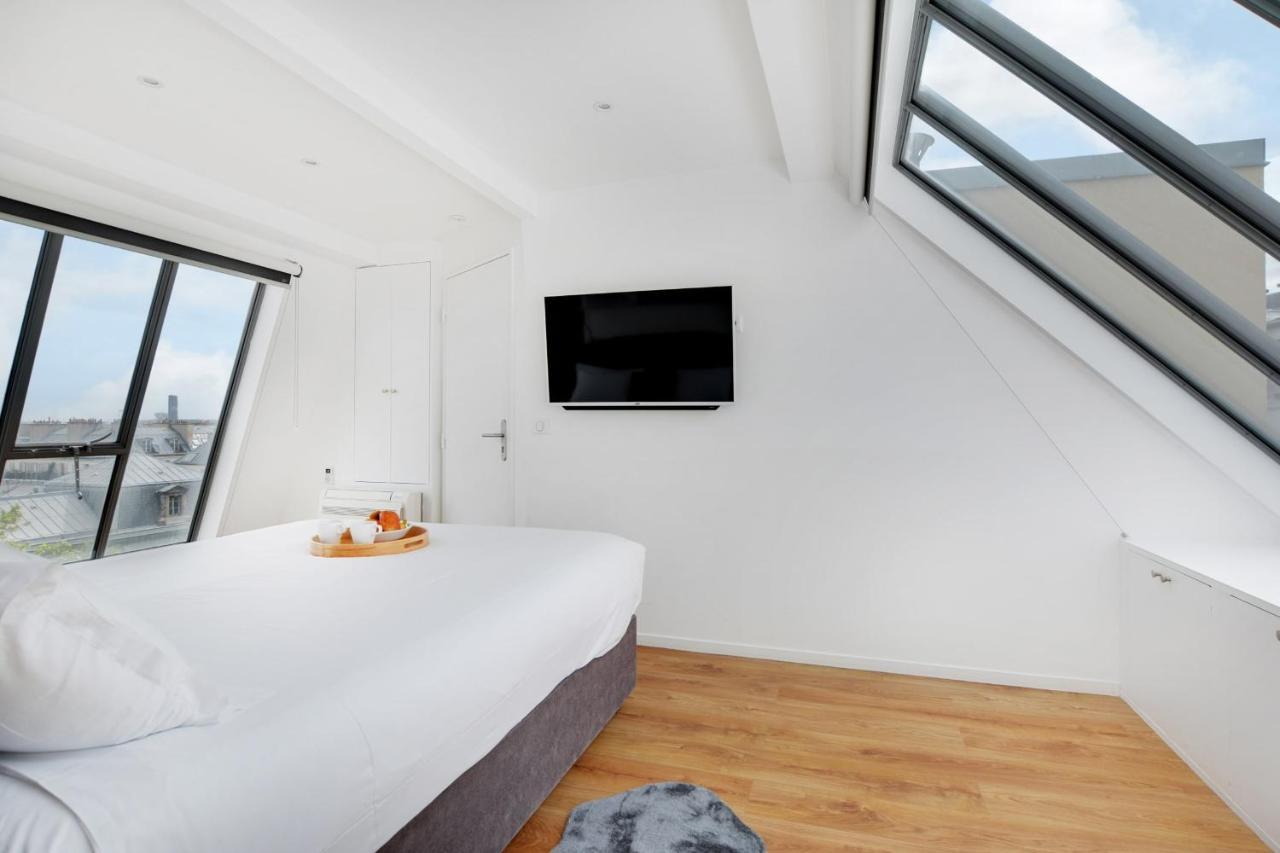 Ferienwohnung Exceptional Triplex With Terrace - Montmartre Paris Exterior foto